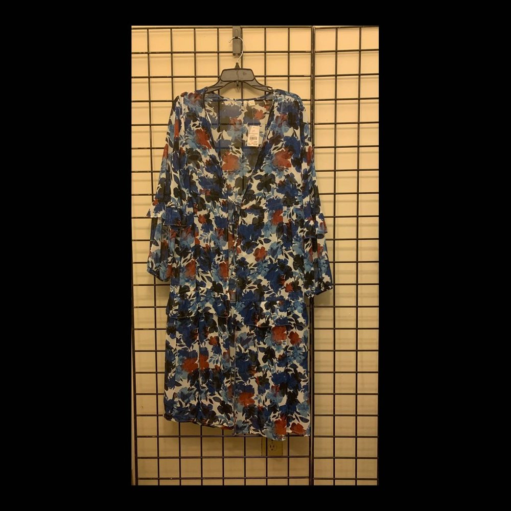 Printed kimono